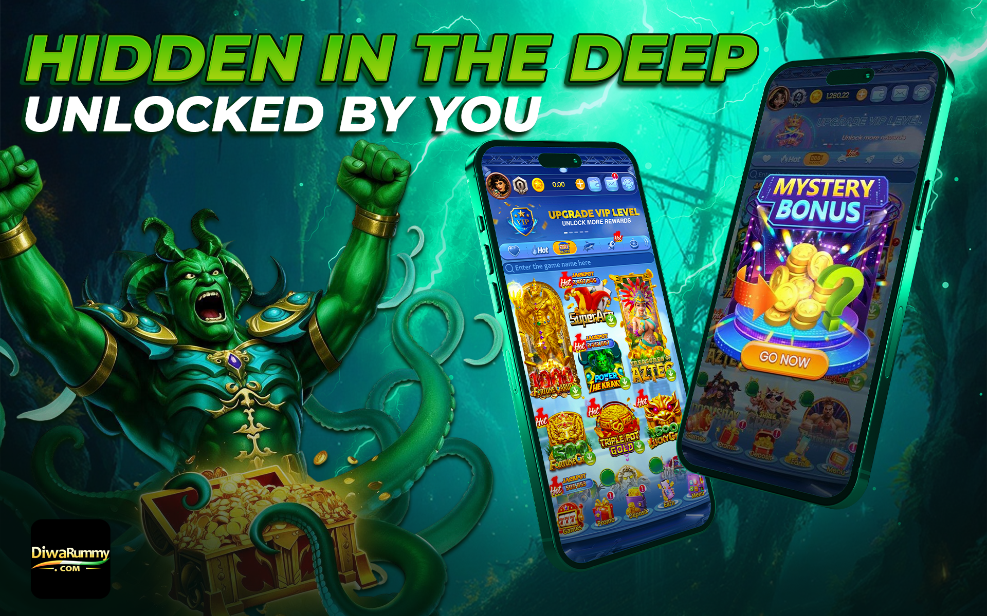 Diwa Rummy (Diva Rummy) App India hero Diwa Rummy