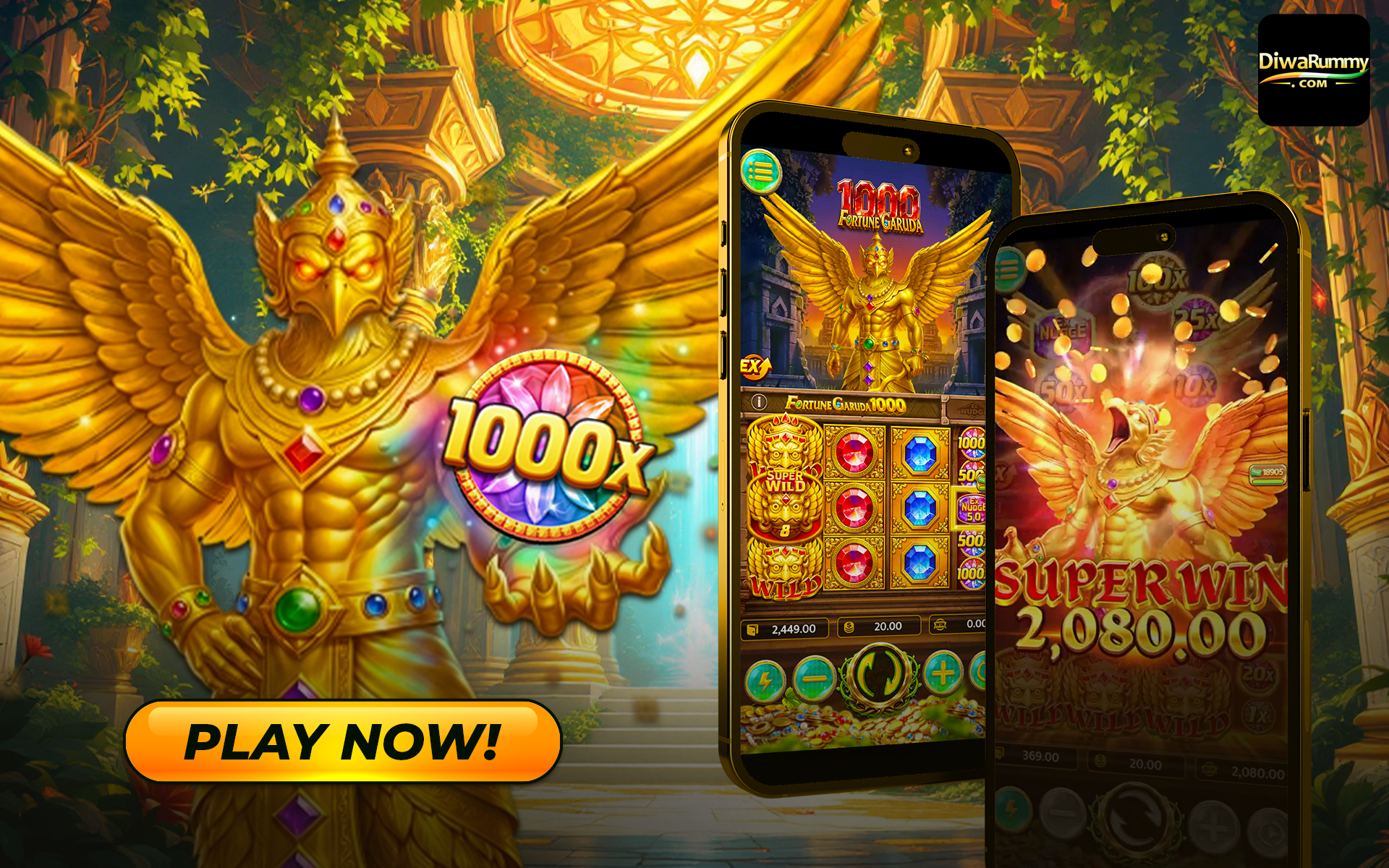 Diwa Rummy (Diva Rummy) India official banner